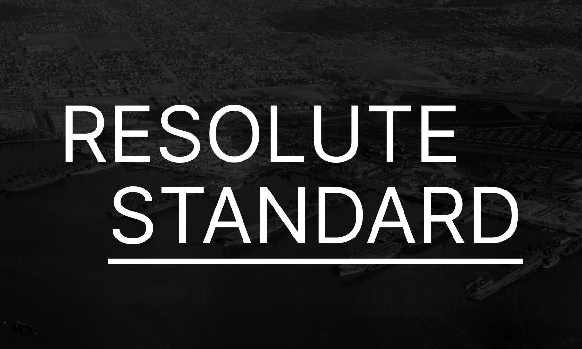 Resolute Standard | Superior Industrial Capacity For Western Defense